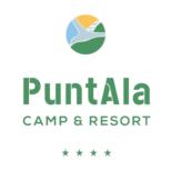 Puntala Camp e Resort logo su sfondo trasparente